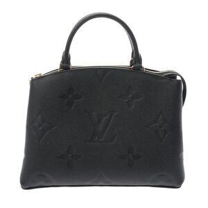 Louis Vuitton Monogram Emplant Petit Palais PM Noir